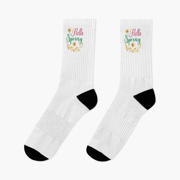Item preview, Hello Spring. Spring Quote, Spring Flower, Spring Lover, Spring Design designed and sold by DesignHouse07.