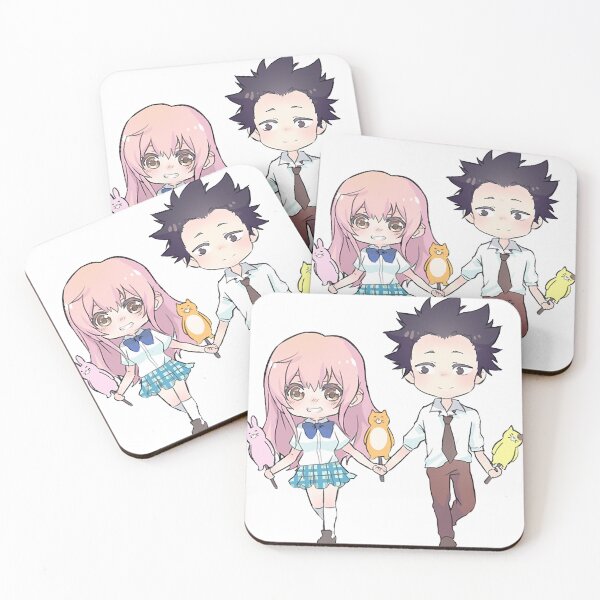 Item preview, A Silent Voice Nishimiya Shouko and Ishida Shouya  designed and sold by LeoJonsson.