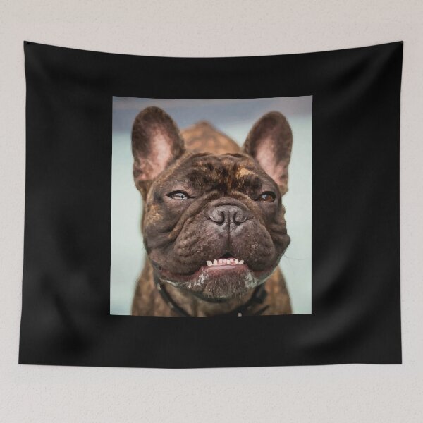 Item preview, Angry French Bulldog Animal Pet Portrait designed and sold by Dressed For  Duty.