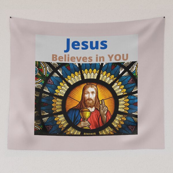Item preview, Jesus Believes in YOU Have faith designed and sold by LGMmugsdesign.