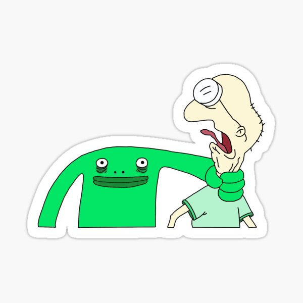 Mr Frog Stickers for Sale