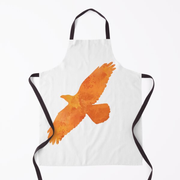 Item preview, Watercolor orange bird of prey - turkey vulture designed and sold by thephoenixsoul.