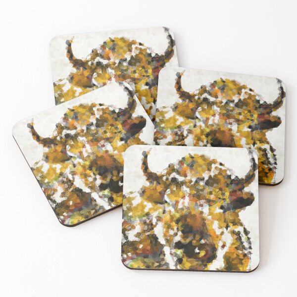Item preview, Abstract Buffalo Art 1 by Sharon Cummings designed and sold by Sharon Cummings Art.