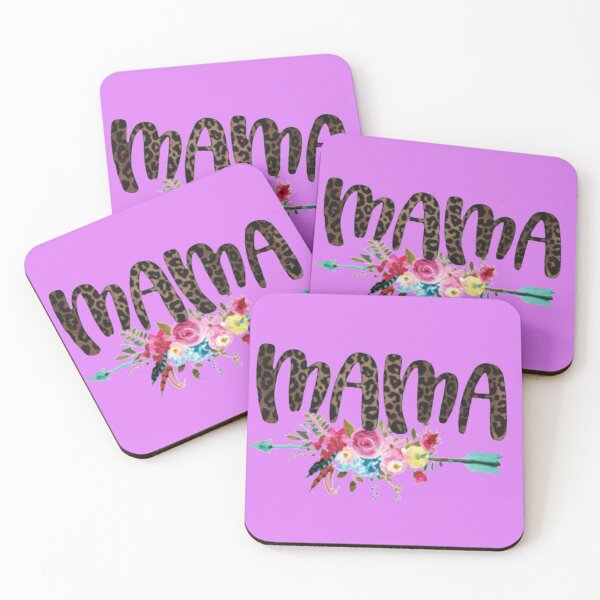 Item preview, MaMa Mother with Flowers and Arrow Pink designed and sold by Rowena Jones.