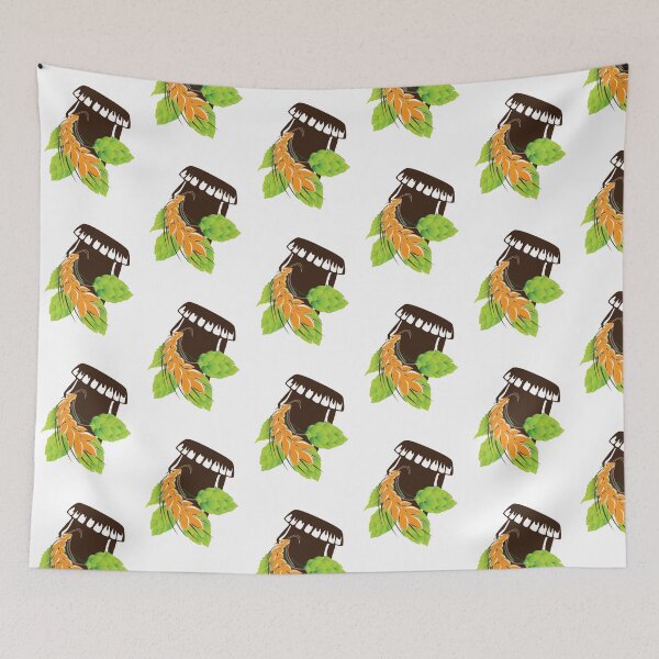 Item preview, Craft hops & barley designed and sold by Kent Moore.