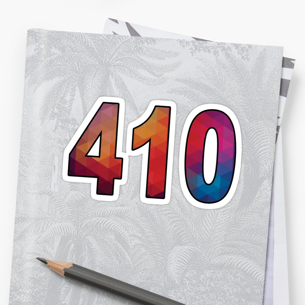 410-area-code-sticker-by-ldeitch-redbubble