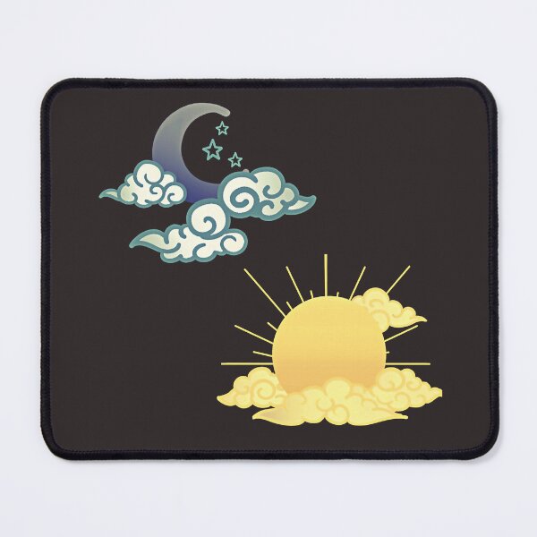 Item preview, Sun and moon in the night sky designed and sold by GAP90.