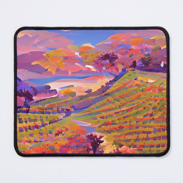 Item preview, Painting of a Vineyard - Vino - Winery - Vineyard - Wine designed and sold by CattlettArt.