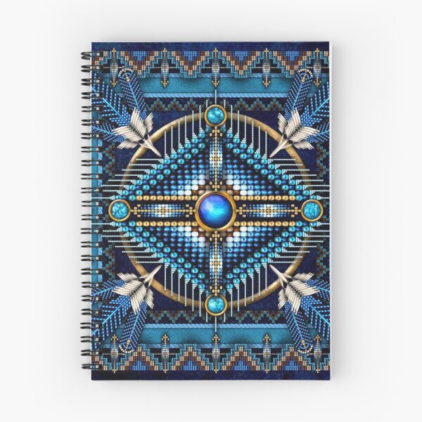Item preview, Native American Pattern Blue designed and sold by chanchan79.