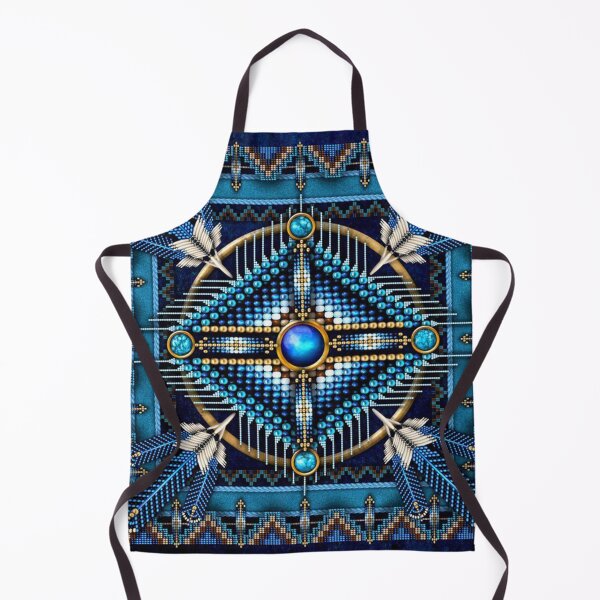 Item preview, Native American Pattern Blue designed and sold by chanchan79.