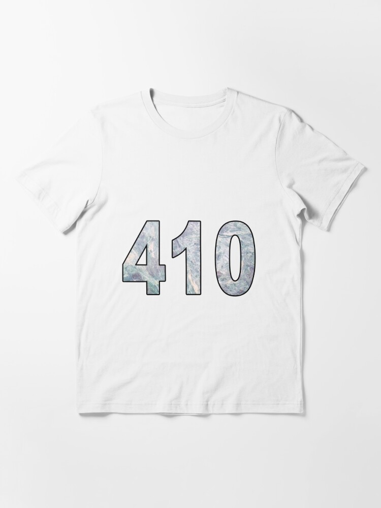 Baltimore 410 (Orange Print) Essential T-Shirt for Sale by smashtransit