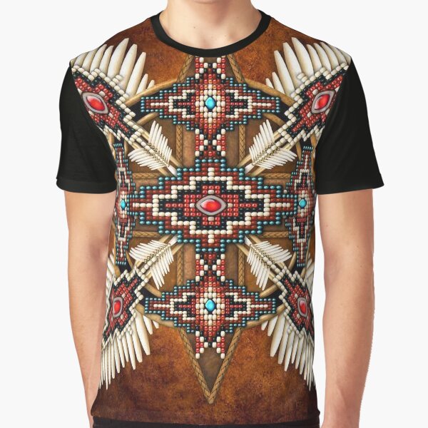 Artikel-Vorschau von Native American Bead Cross Mandala, designt und verkauft von chanchan79.