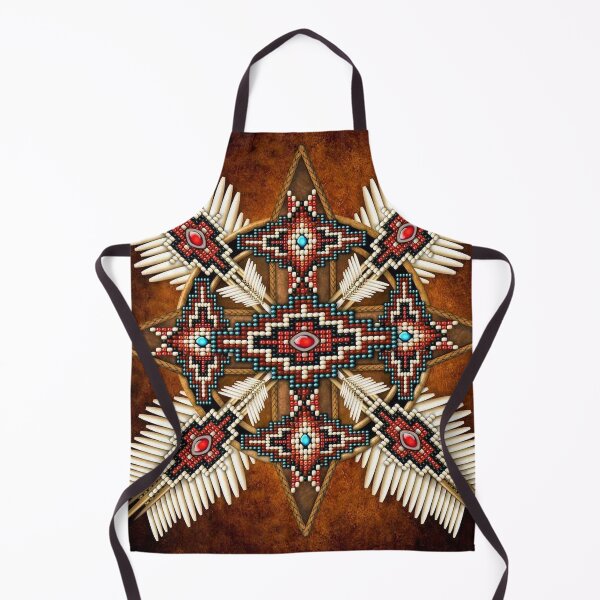 Item preview, Native American Bead Cross Mandala designed and sold by chanchan79.