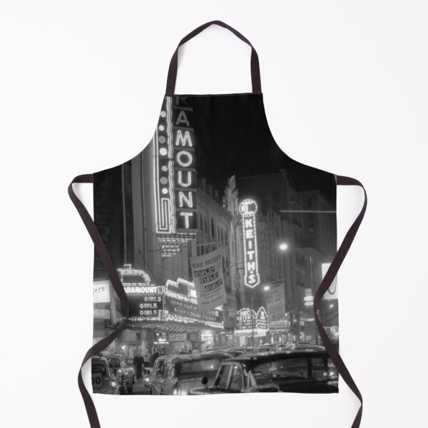Item preview, 1962 Boston's Theater District at Night designed and sold by retrophotoworks.