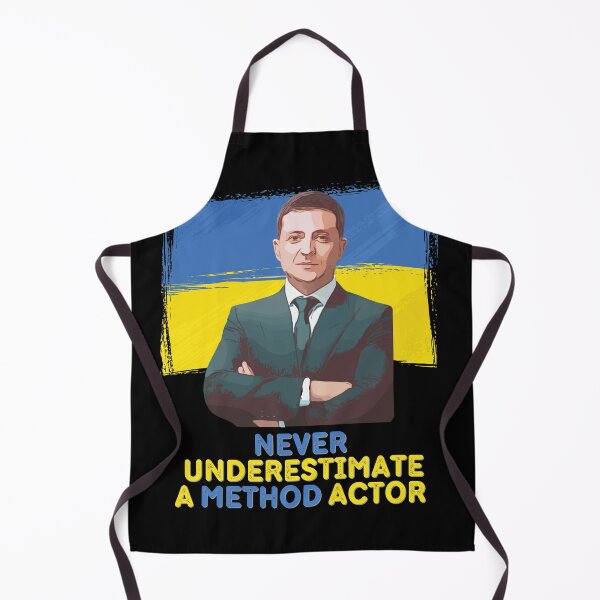 Item preview, Ukrainian President Zelensky Never Underestimate a Method Actor designed and sold by Wearablepsa.