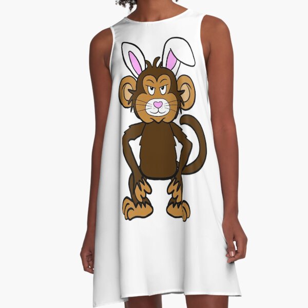 Cartoon Monkey Dresses for Sale Redbubble