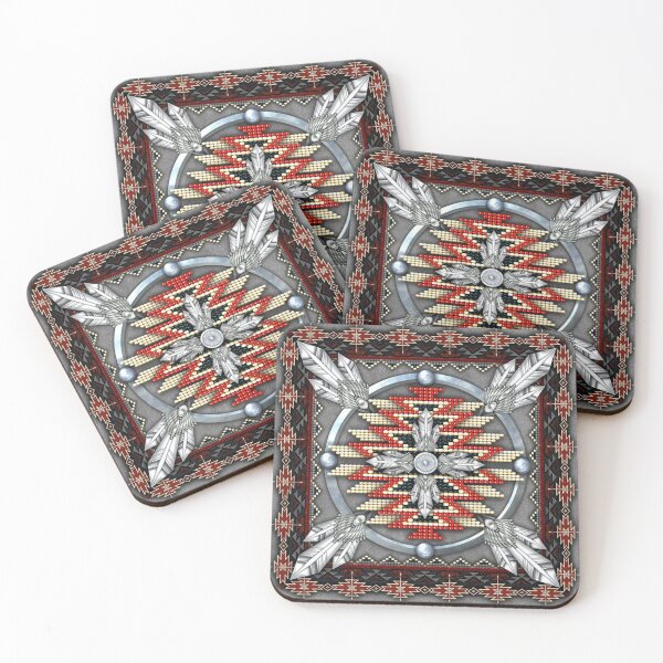 Item preview, Native American Pattern Background designed and sold by chanchan79.