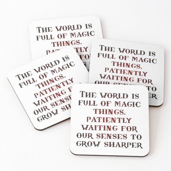 Item preview, THE WORLD IF FULL OF MAGIC COOL COMFY TRENDY QUOTE LOVE WAR RED BLACK COMBO    designed and sold by tylermarcelle.