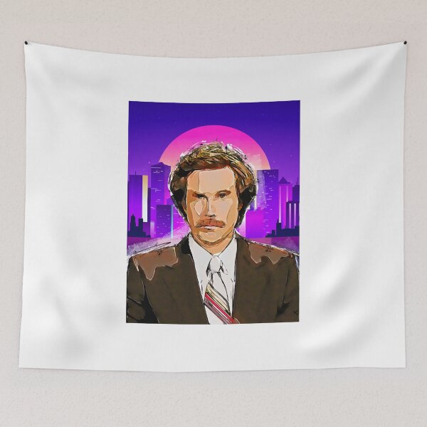 Item preview, ron burgundy retro  designed and sold by LeoJonsson.