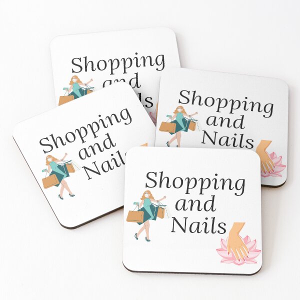 Item preview, Shopping and Nails designed and sold by Lisaarts.