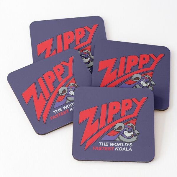 Item preview, Zippy - The World's Fastest Koala (Purple) designed and sold by Justin Ellis.