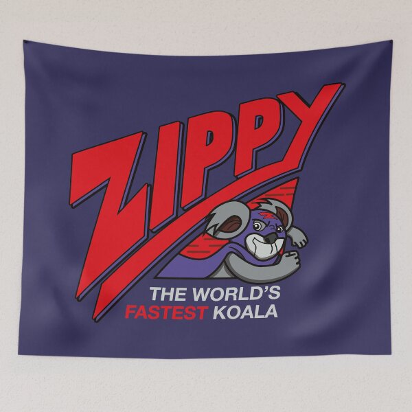 Item preview, Zippy - The World's Fastest Koala (Purple) designed and sold by Justin Ellis.
