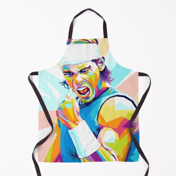 Item preview, Rafael Nadal Colorful Digital Painting designed and sold by ezdsigns.