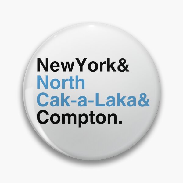 Item preview, New York, North Cak-a-Laka, and Compton. designed and sold by BradPCPFC.