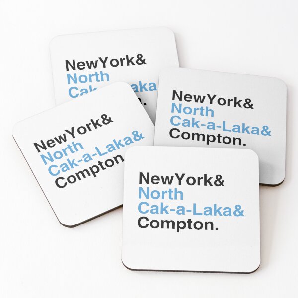 Item preview, New York, North Cak-a-Laka, and Compton. designed and sold by BradPCPFC.