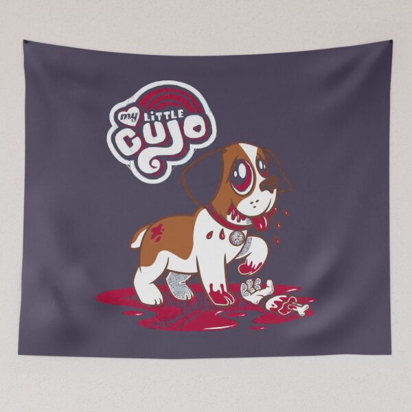 Item preview, My Little Cujo - Stephen King - Creepy Cute Horror designed and sold by KireaAdidermi.