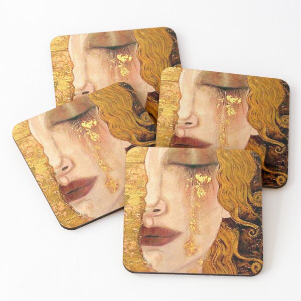 Item preview, Golden Tears portrait designed and sold by vickiebrooks.
