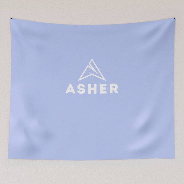 Artikelvorschau, Ashers Logo Fan Merch Classic T-Shirt entworfen und verkauft von MelinaAlic.