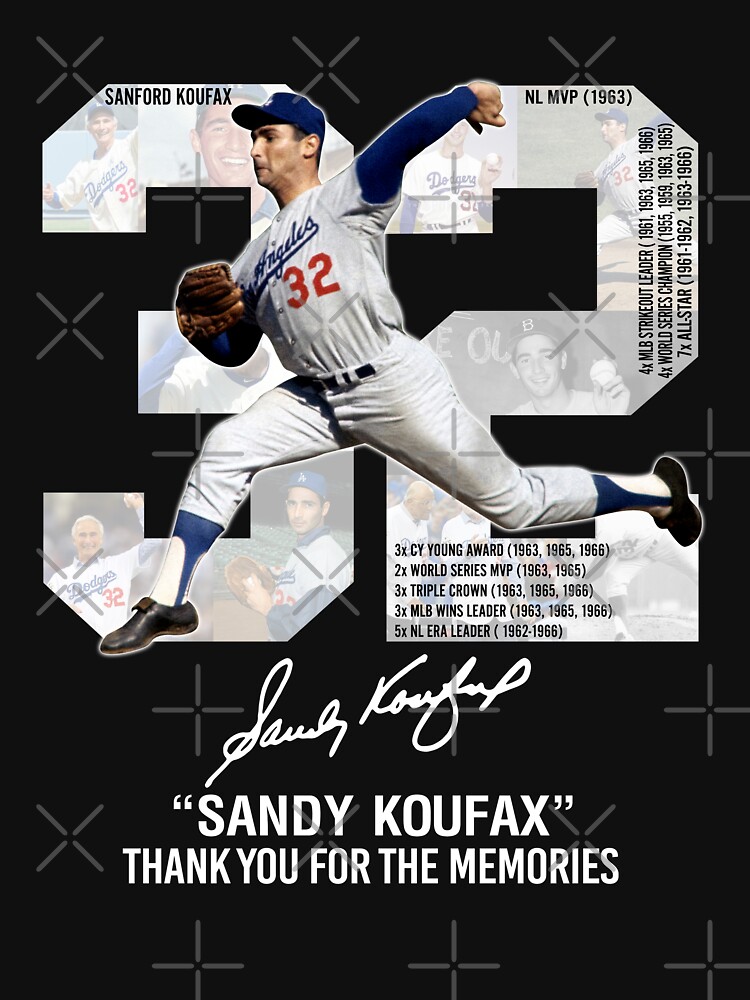 Sandy Koufax MLB Shirts for sale