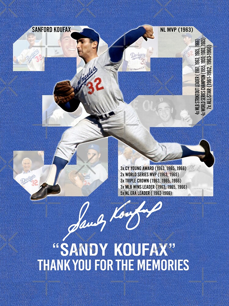 32 Sandy Koufax Los Angeles Dodgers Signature shirt, hoodie