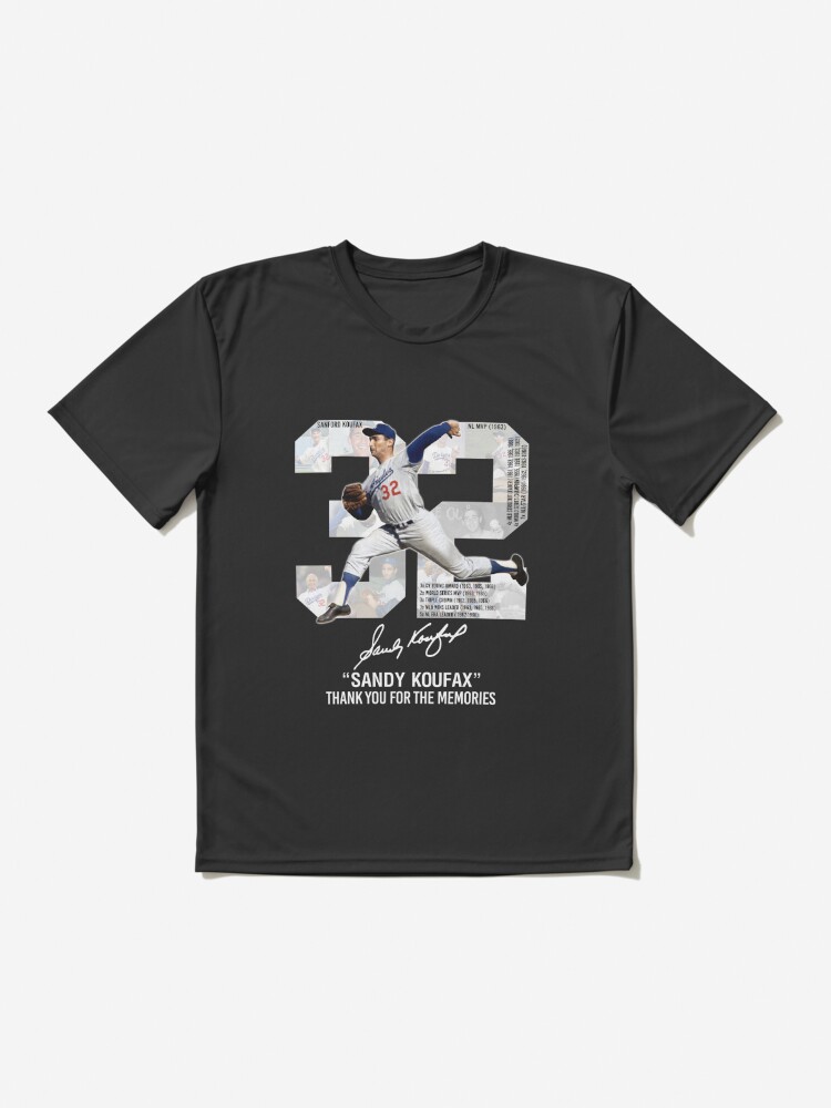 Premium sandy Koufax thank you for the memories signature shirt