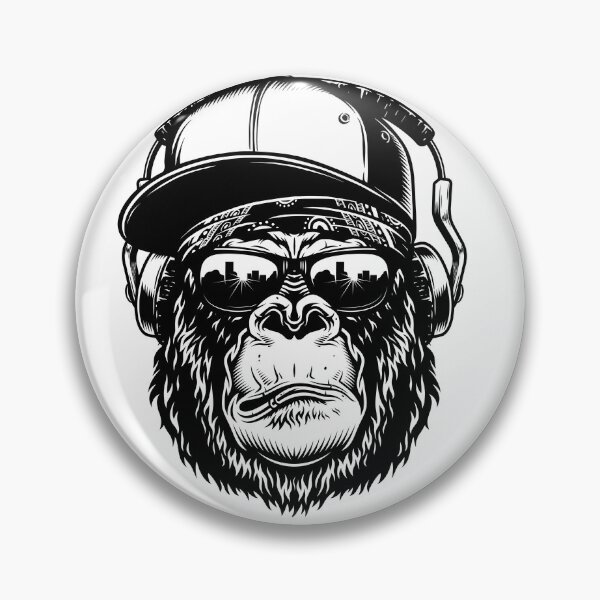 Item preview, Pardon My Take Harambe | Gorilla Face Shirt Stiker   designed and sold by REDHOUSESHOP.