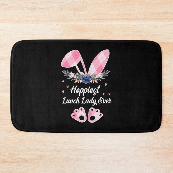 Item preview, Hoppiest Lunch Lady Ever Leopard Easter Day Bunny designed and sold by ericrichard059.