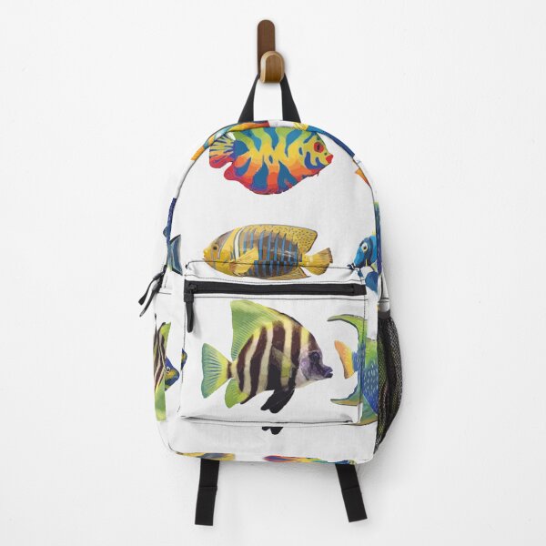 Item preview, COLORFUL FISHIEST BLACK GREEN BLUE AND ORANGE designed and sold by marie1919.