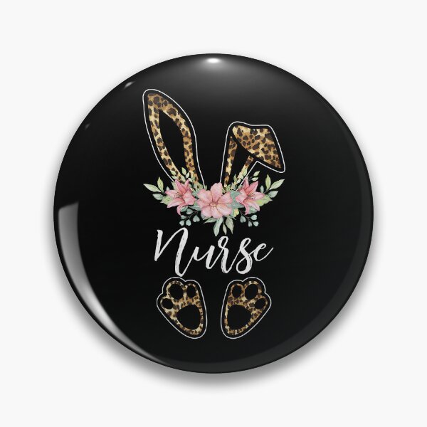 Artikelvorschau, Leopard Bunny Nurse Happy Easter Day Nurse Life entworfen und verkauft von ericrichard059.