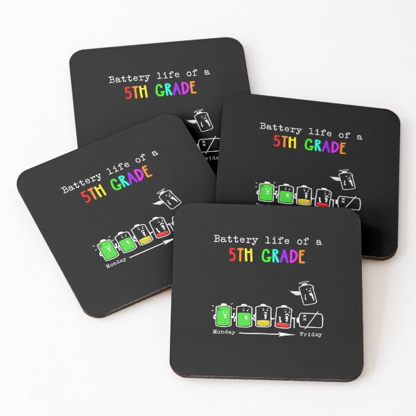 Item preview, BATTERY LIFE OF A  5TH GRADE designed and sold by Anderson456.