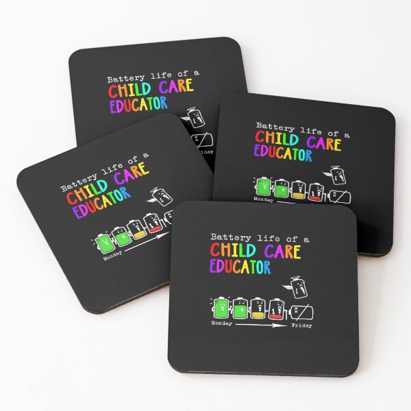 Item preview, BATTERY LIFE OF A childcare educator designed and sold by Anderson456.