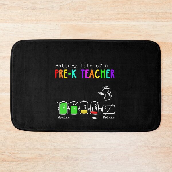 Item preview, BATTERY LIFE OF A pre-k teacher designed and sold by Anderson456.