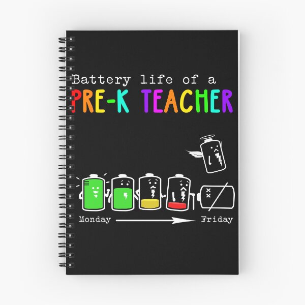 Item preview, BATTERY LIFE OF A pre-k teacher designed and sold by Anderson456.