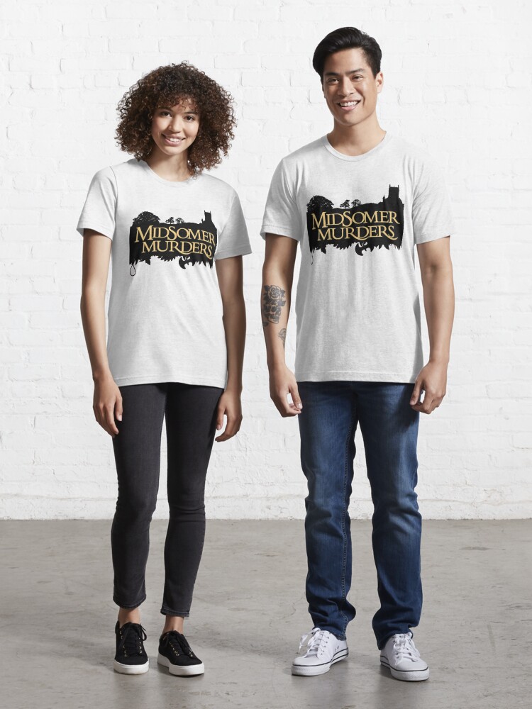 Unisex T-Shirt MIDSOMER CAUSTON MAJOR CRIMES UNIT Murders Shirts For Men Women Graphic Shirts 