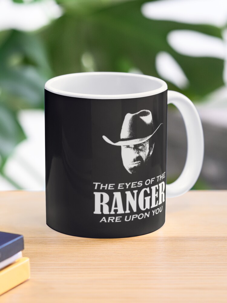 Black Texas Rangers 11oz. Personalized Mug