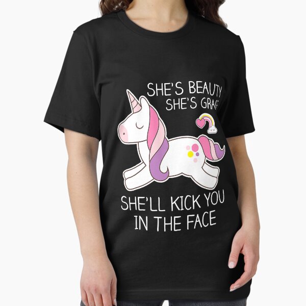 She's Beauty She's Grace Unicorn Gift Shirt She's Beauty She's Grace Unicorn Gift Shirt