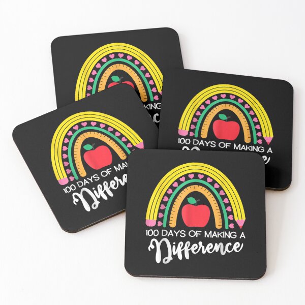 Item preview, 100 Days Of Making A Difference 100th Day Of School Teacher  designed and sold by amyadt77.
