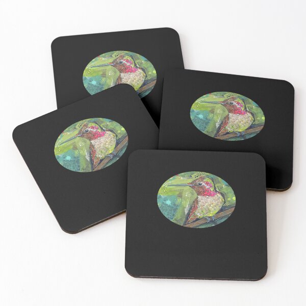 Item preview, Annas Hummingbird Painting 2020 designed and sold by CharlesNassauer.