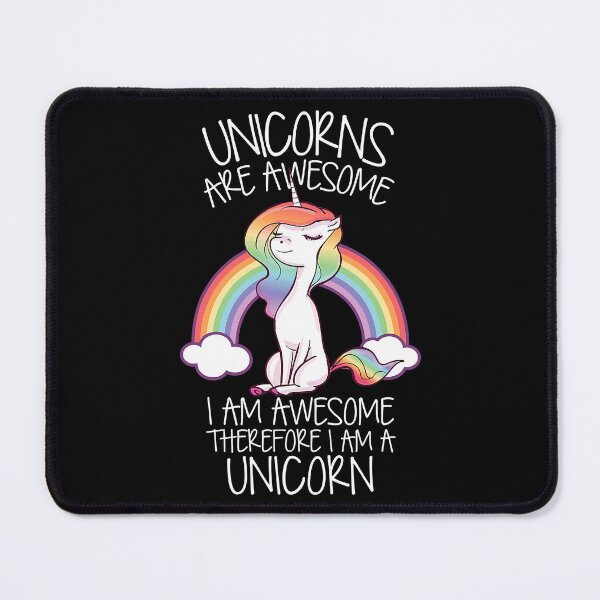 Item preview, Unicorns Are Awesome Therefore I Am A Unicorn designed and sold by douglasgary019.