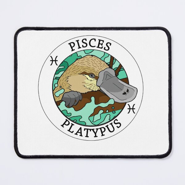 Item preview, Piscis Auz Astrología El animal del zodíaco es ornitorrinco designed and sold by Annie Fitz.